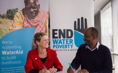 Fantastic news: WaterAid renews partnership with End Water Poverty!