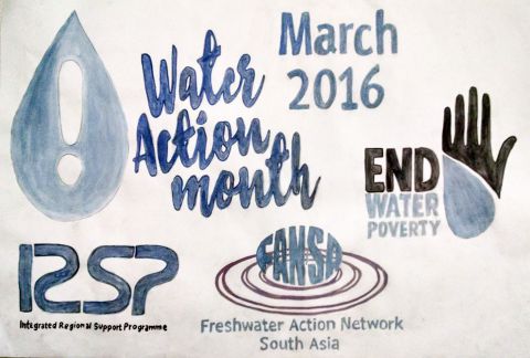 Water Action Month 2016 IRSP poster